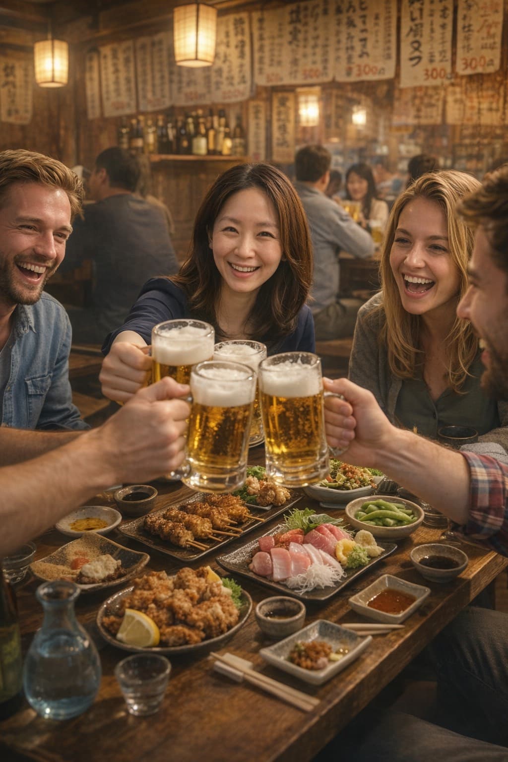 Let's go to an izakaya!(Evening Start Plan)